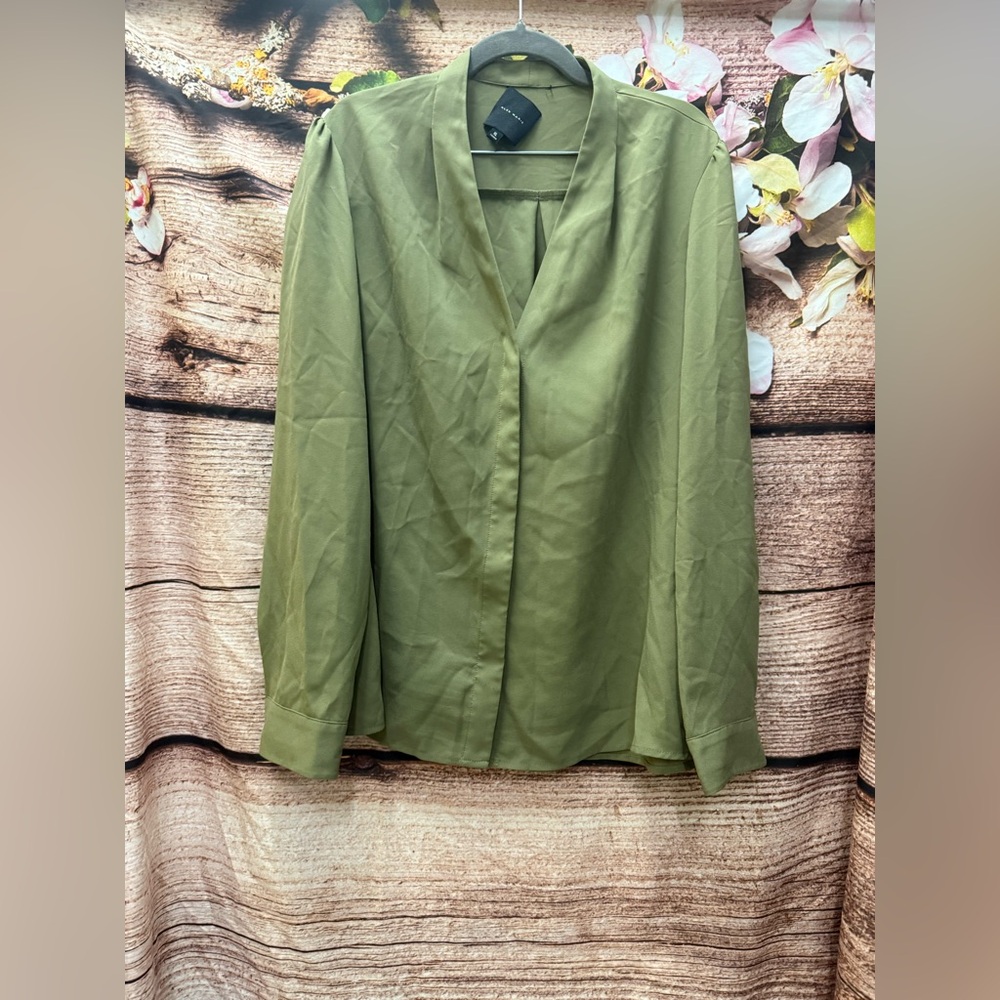 Alex Marie Khaki Top
